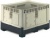 1200x1000x800 Folding Pallet Box 1308C: 2 Skids     ( + £9 )