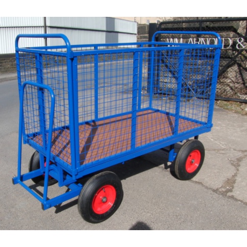 Turntable Truck 1500 x 700mm With Mesh Sides
