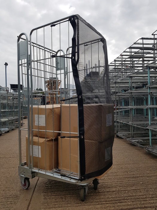 Netted Crates Netted Side for Roll Cage 1480x720mm - Steps and Stillages