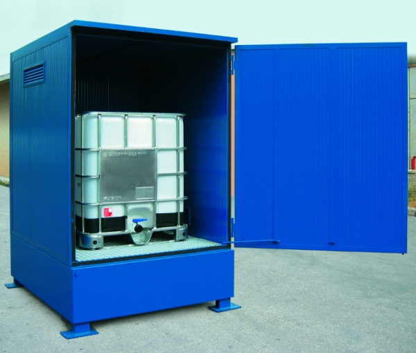 storage cabinet for ibc premium range - steps and stillages