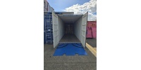 Shipping Container Ramp with Cut Out