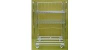 Jumbo Demountable Roll Pallet with Two Shelves