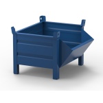 600kg capacity chute bin