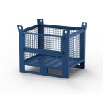 TITAN Wire Mesh Stillage with Half Drop Front 1500kg 
