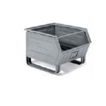 Chute Fronted Metal Picking Bin with Handle and Sled Feet 480x540x385