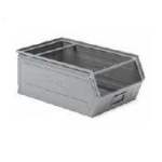 Chute Fronted Metal Picking Bin with 2 Handles 310x510x200