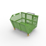 CENTURION Tipping Skip with Mesh Sides 1350L