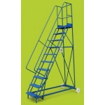 Mobile steps 11 step ladder with Platform height of 2750mm-_copy-_copy