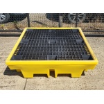Used Yellow Sump Pallet