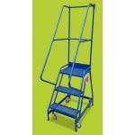 3 Step Spring Loaded Mobile Step Ladder