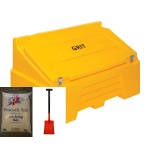 Grit Bin 400 Litre with Salt & Shovel