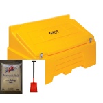 Grit Bin 400 Litre with Salt & Shovel