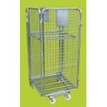 4 Sided Mesh Infill A Frame Roll Pallet Single Door trolley