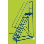 8 Step Mobile Step Ladder