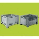 Solid Side Plastic Pallet Boxes