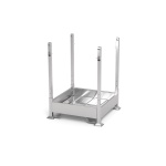 Galvanised Adjustable Bulk Bag Holder 1000L