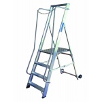 Wide step Step ladder