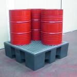 Budget Polyethylene Sump Pallet 4 Drum