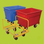 plastic container trucks