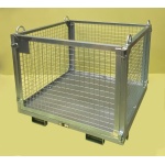 Galvanised Crane Goods Cage