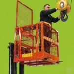 forklift safety access cages