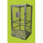 Gas Bottle Mesh Cage - Closed