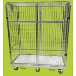 Automotive Heavy Duty Mesh Roll Cage with 2 Doors
