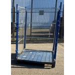 Used 3 Side Mesh Pallet Cage
