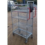Second Hand 3 Sided Self Trolley