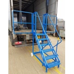 Hercules Folding Wing Gate Lorry Trailer Access ladder