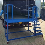 Lorry Trailer Access Mobile Unloading Platform With Steps - S1