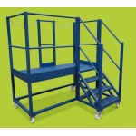 Low Height Platform Access Mobile Steps