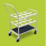 Medical Cylinder Trolley for 8 x F Size Oxygen Cylinder