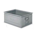 Metal Bin with Handle