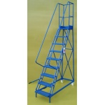 budget 9 step narrow aisle ladder