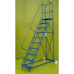 Mobile steps budget 10 step ladder