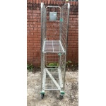 Used 3 Sided Narrow Aisle Rollcage