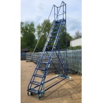 Used 14 Step Mobile Ladder