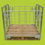 Pallet Converter with a Removeable Front