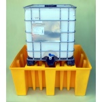 Low Height Polyethylene Sump Pallet For 1 IBC