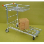 Platform Trolley with Shelf