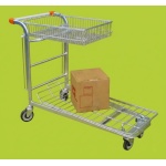 Platform Trolley with Shelf