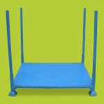 Post Pallet with Sheet Steel Base