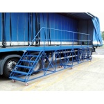 Trailer Side Access Mobile Platform with steps - 6m