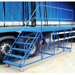 Trailer Side Access Mobile Platform with steps - 3m