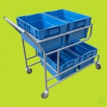 Quad Container Picking Trolley
