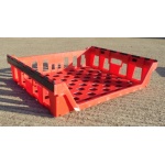 Second Hand Red Mesh Plastic Box 