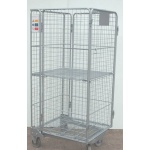 Used 4 Sided Mesh Roll Pallet