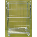 4 Sided roll pallete demountable jumbo cage