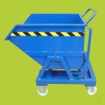 400L Roll Forward Tipping Skip